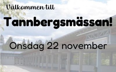Välkommen till Tannbergsmässan!